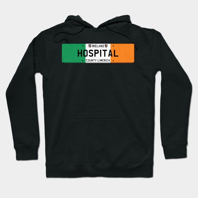 Hospital Ireland Hoodie by RAADesigns